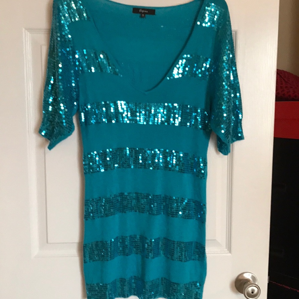 Express Sweater dress mini
